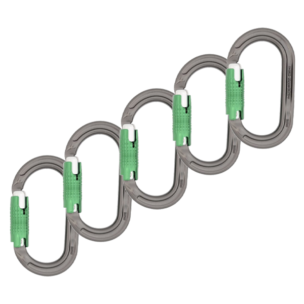 DMM Ultra O Locksafe 3 Way Carabiner - 5 Pack