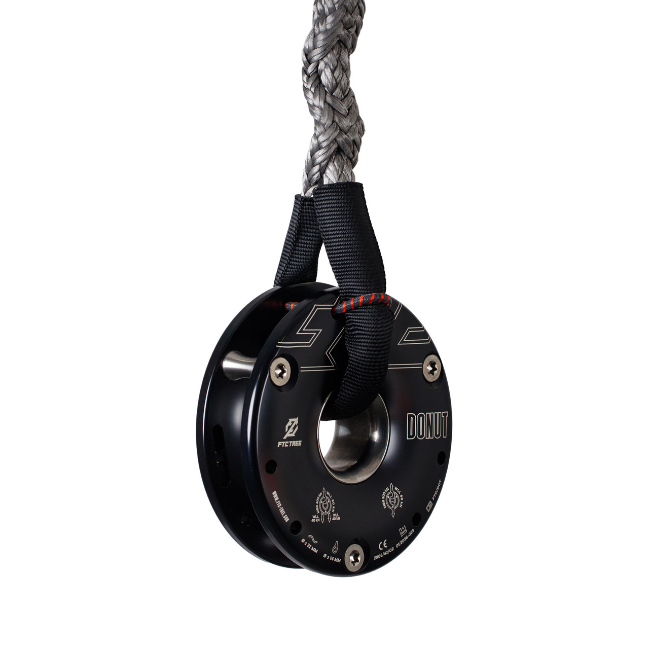 FTC Donut Rigging Ring Pulley with Super Boa Sling