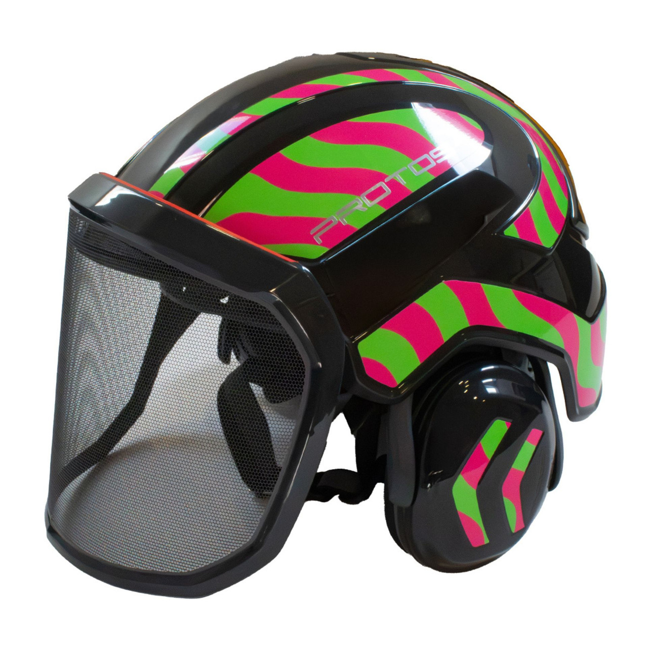 Protos Integral Arborist Helmet Headset - Tree Punk Wiggle