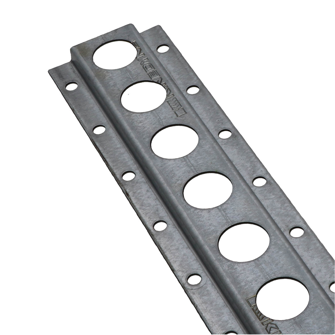 Kinedyne 10' Series F 3/4" Hole Galvanized Horizontal/Vertical Logistic Track Series F Logistic Track