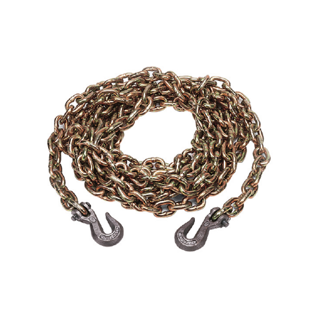 1/2" by 16' Grade 70 Grab Hook Chain Assembly - 12 Per Barrel