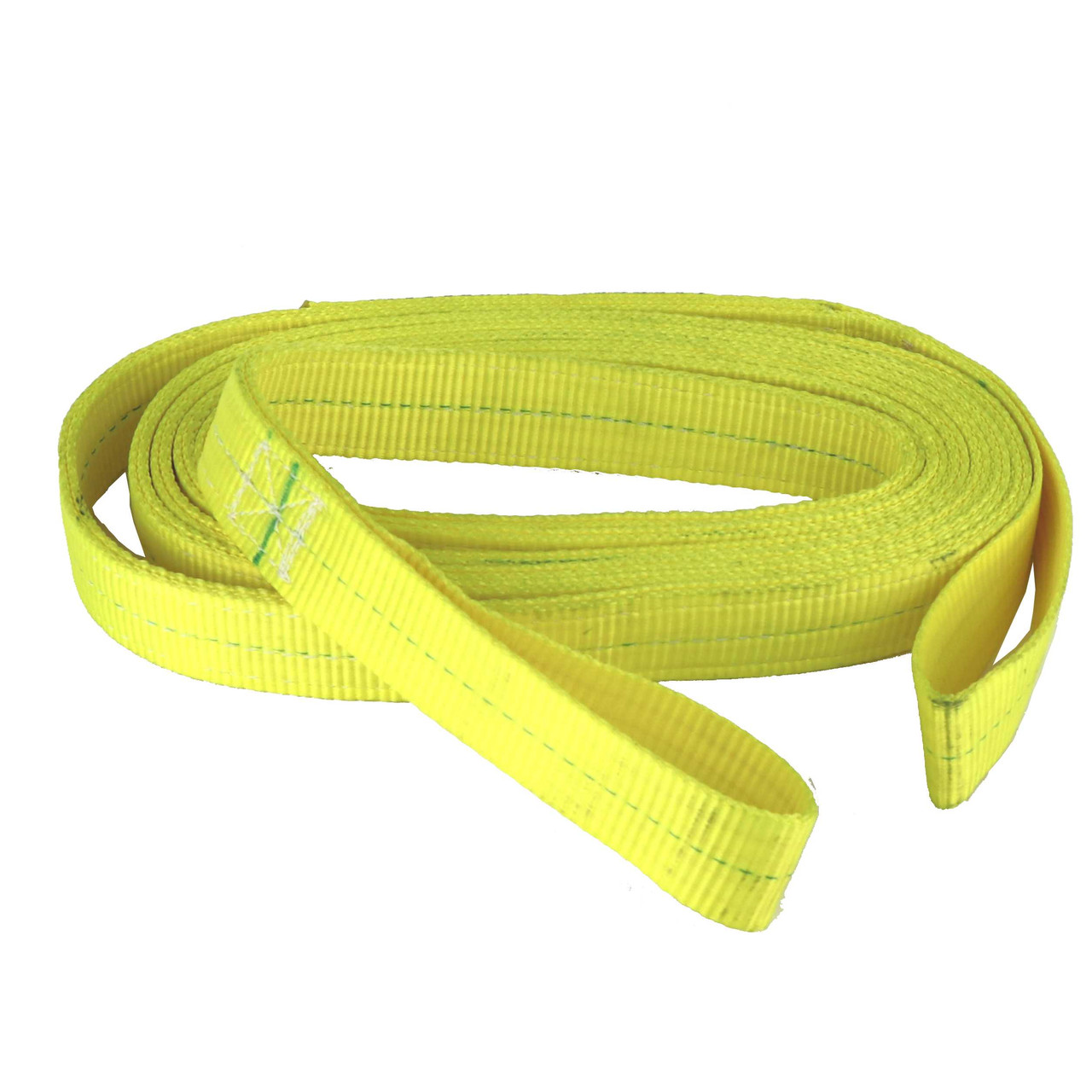 Kinedyne 2" by 20' Two-Ply Flat Polyester Eye & Eye Web Sling EYE to EYE Polyester Sling
