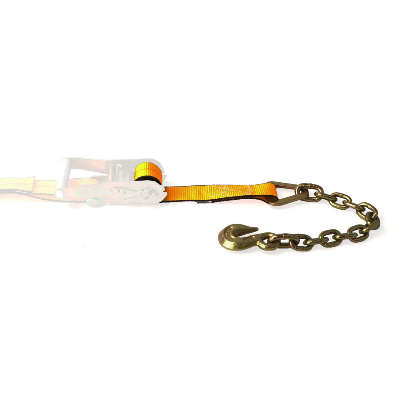 2" by 25' Chain Anchor Ratchet Strap Replacement Adjustable End