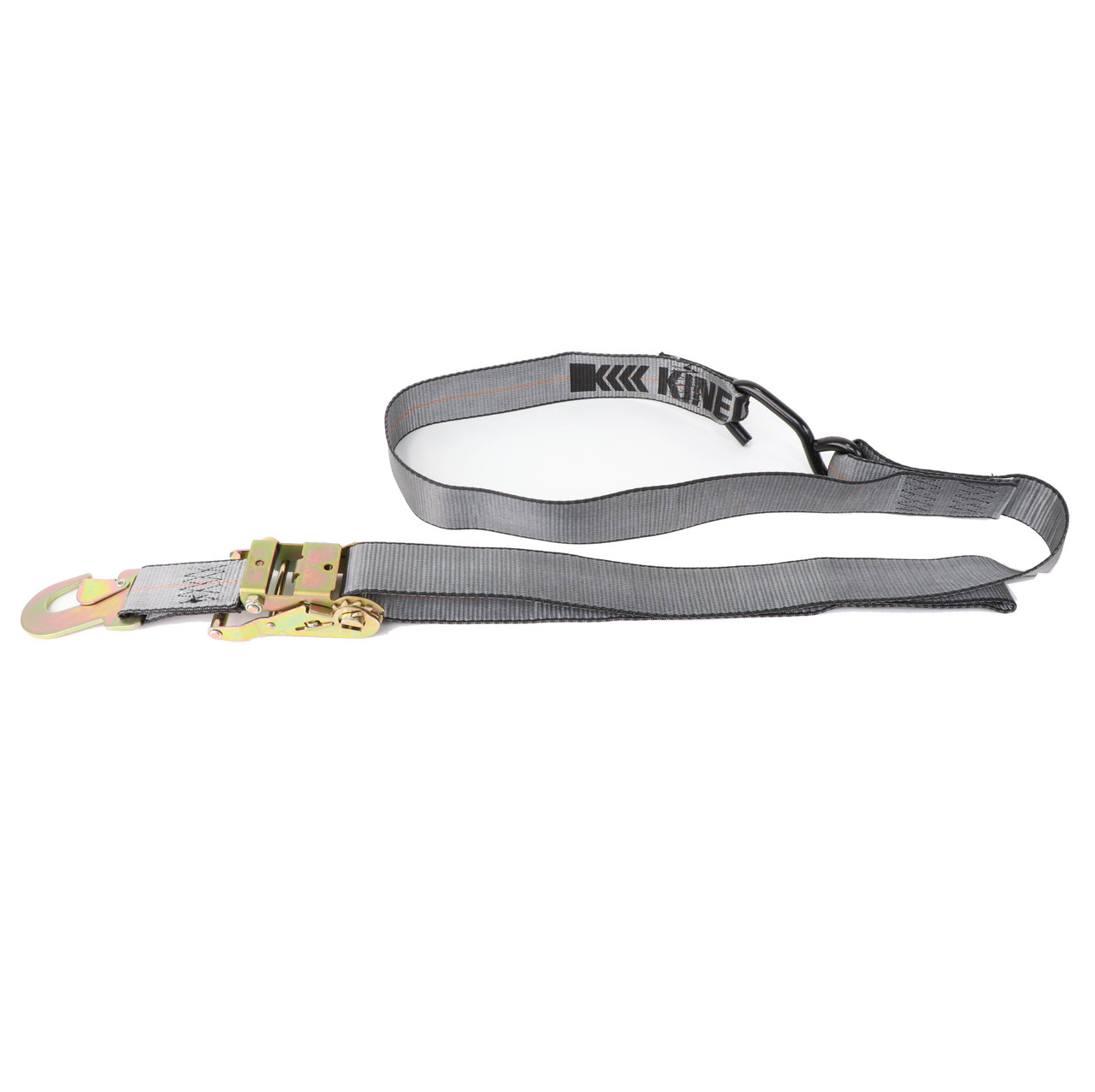 Pair of 2" by 6' S Hook and Snap Hook Ratchet Straps