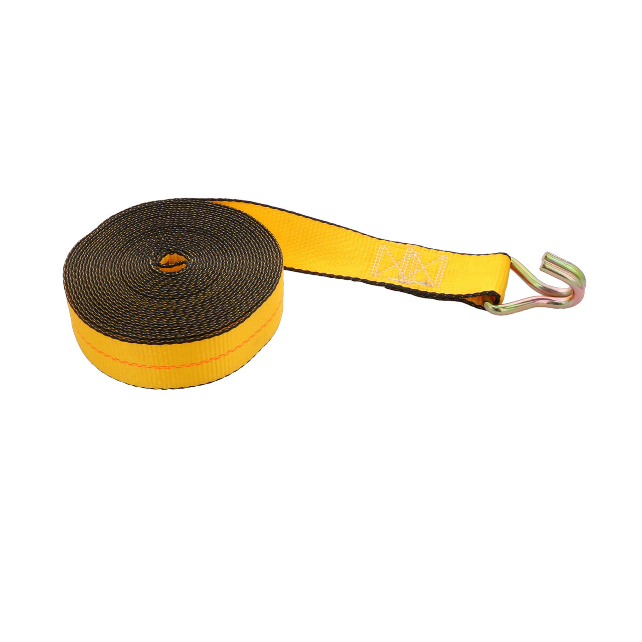 2" by 30' Wire Hook Winch Strap