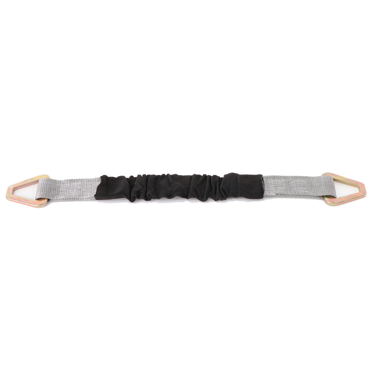 2" by 44" Heavy-Duty Flat D-Ring Axle Strap w/ Protective Sleeve