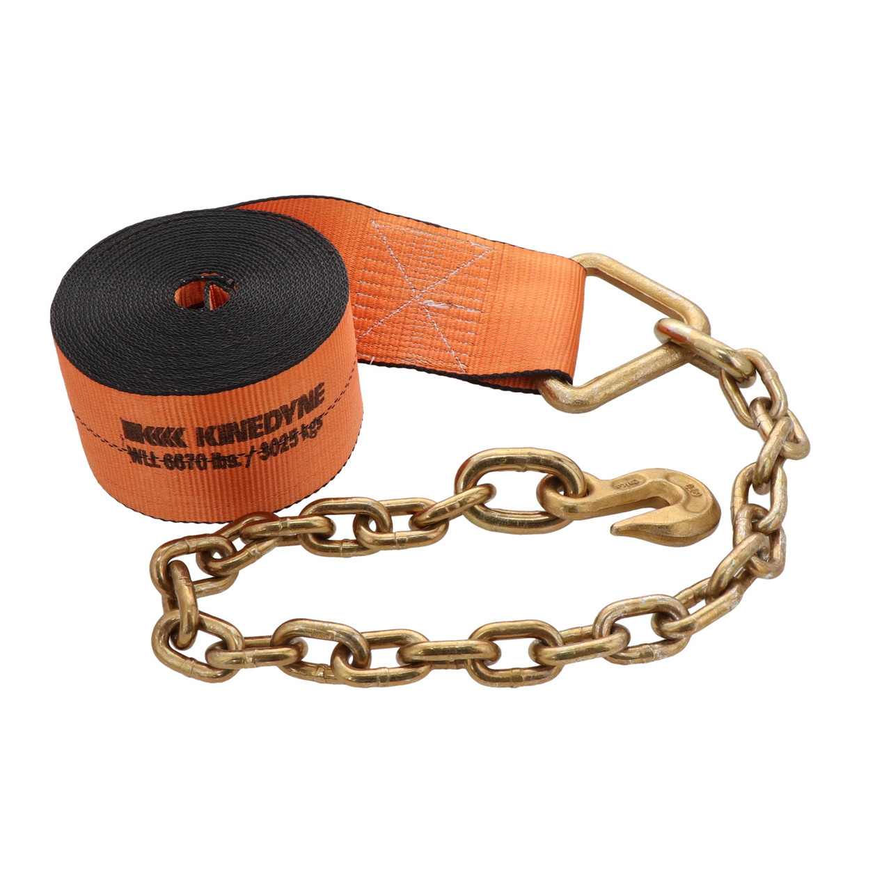 4" by 30' K-FORCE™ Chain Anchor Winch Strap