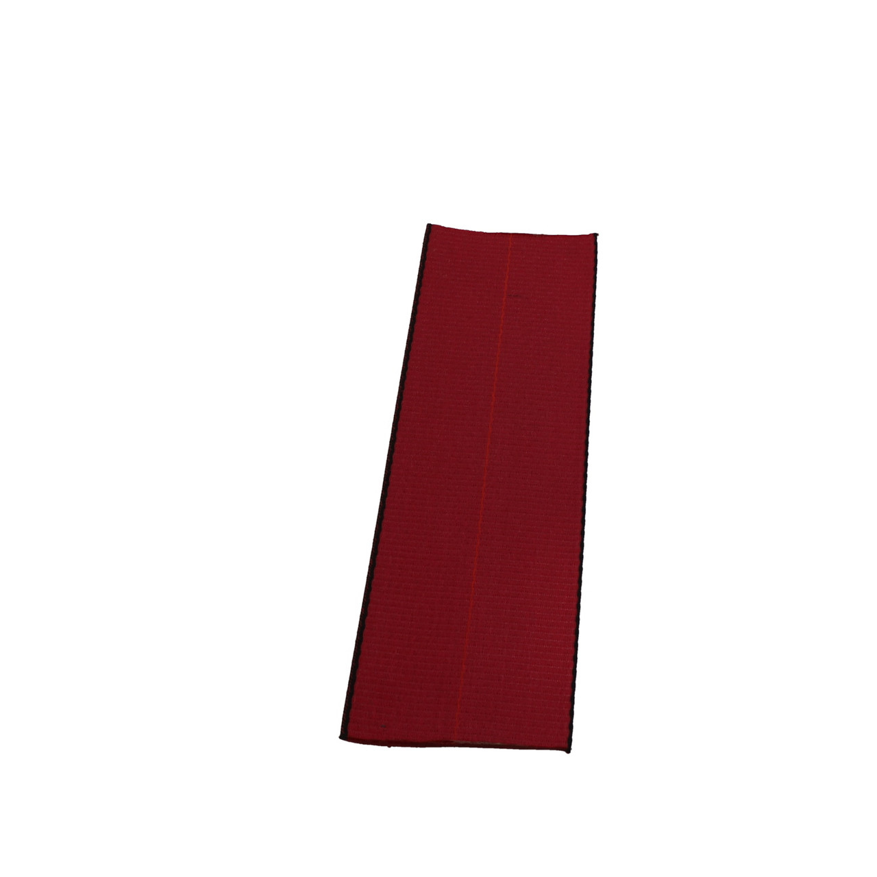 Bulk 4" Red w/ Black Edge Polyester Web
