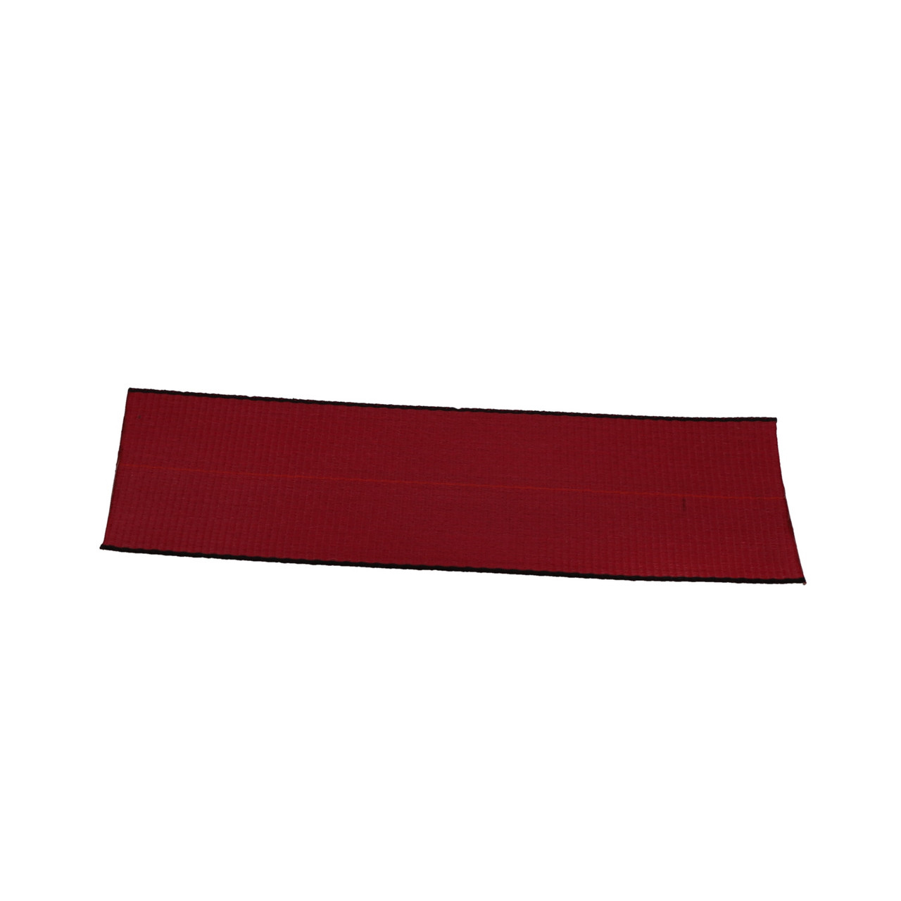 Bulk 4" Red w/ Black Edge Polyester Web