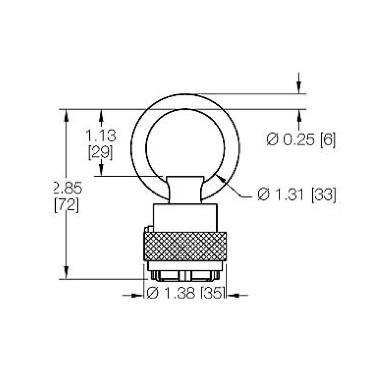 12 Jaw Fitting w/ Round Ring