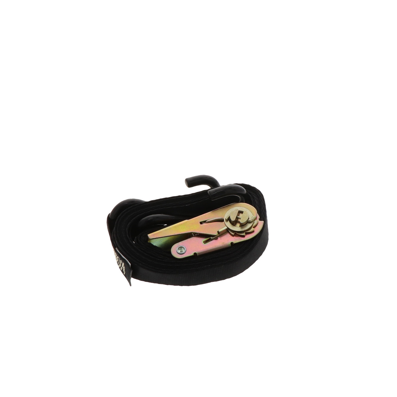 1" by 15' Vinyl Coated S Hook Ratchet Utility Strap