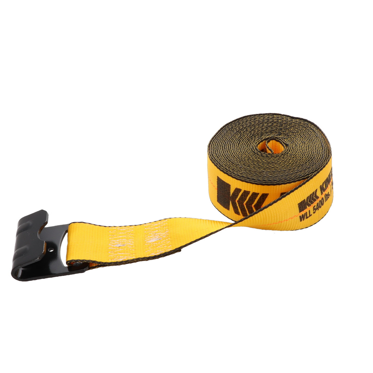 3" by 30' Flat Hook Winch Strap