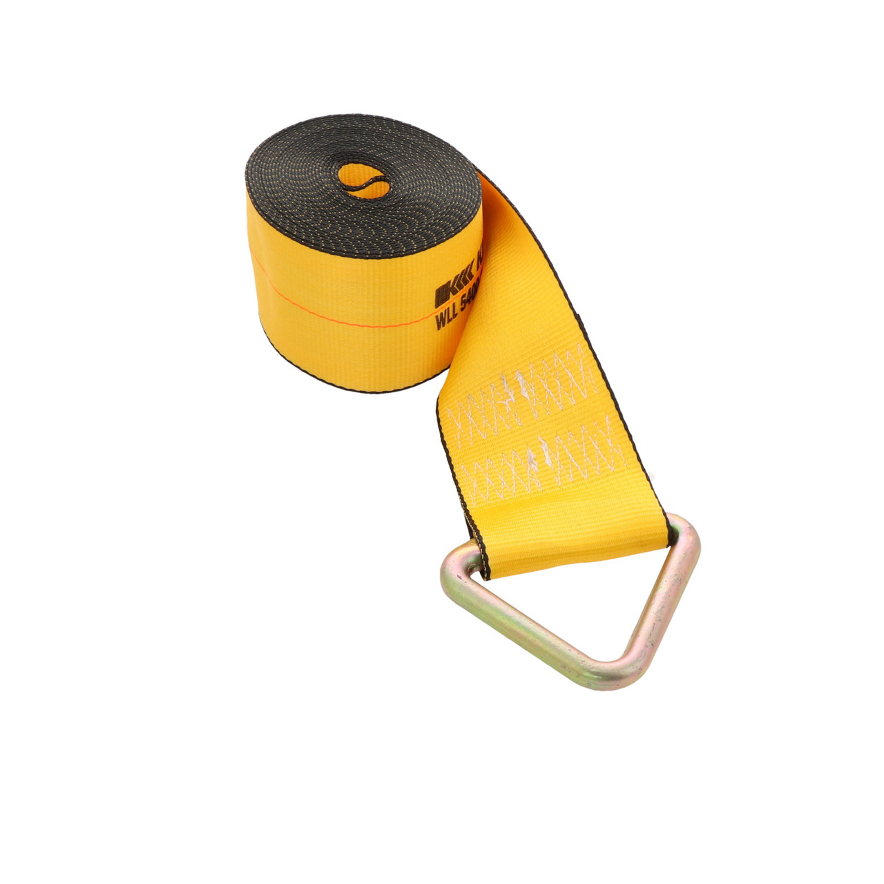 4" by 27' Delta Ring Winch Strap
