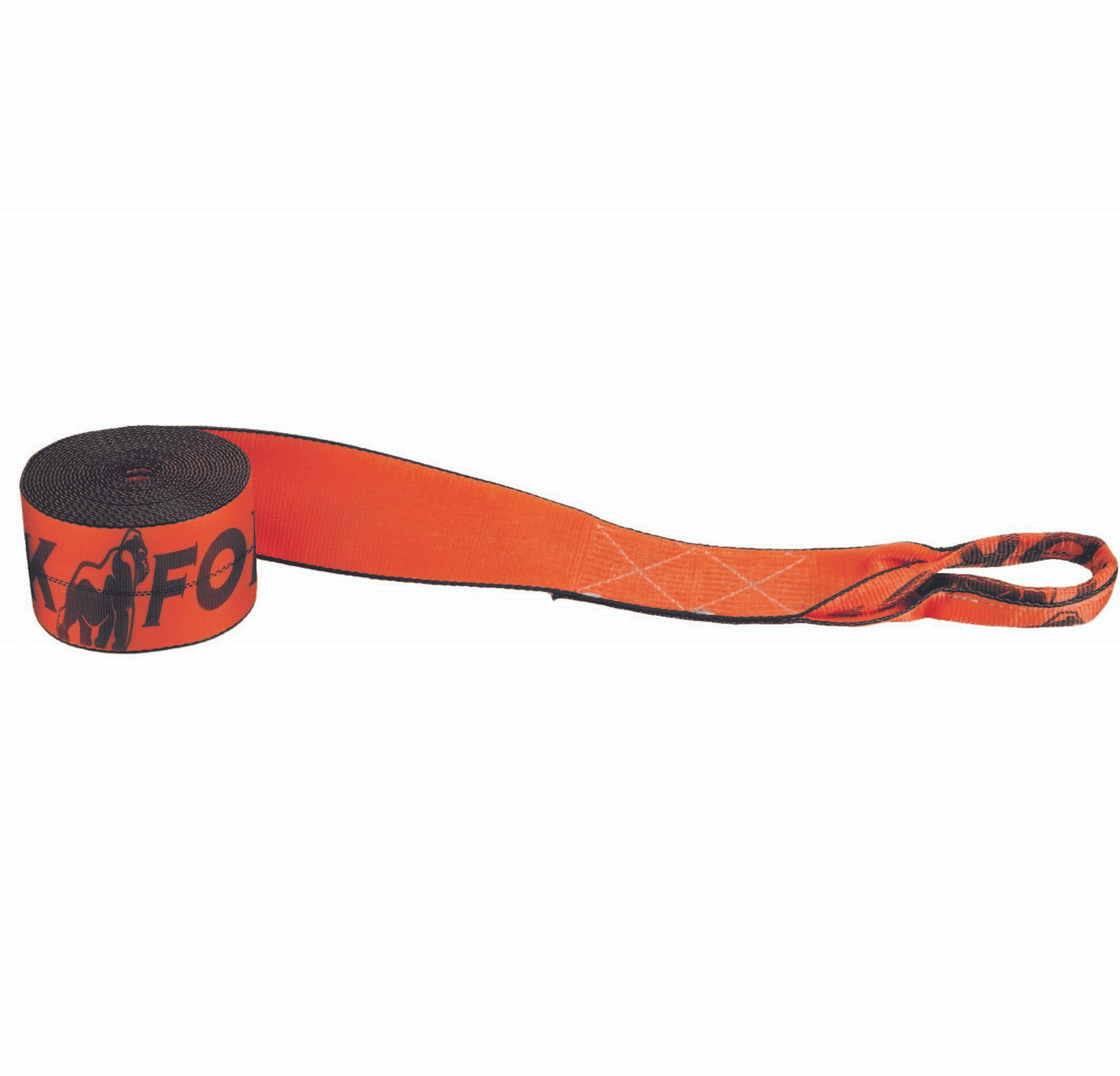 4" by 27' K-FORCE™ Sewn Loop Winch Strap