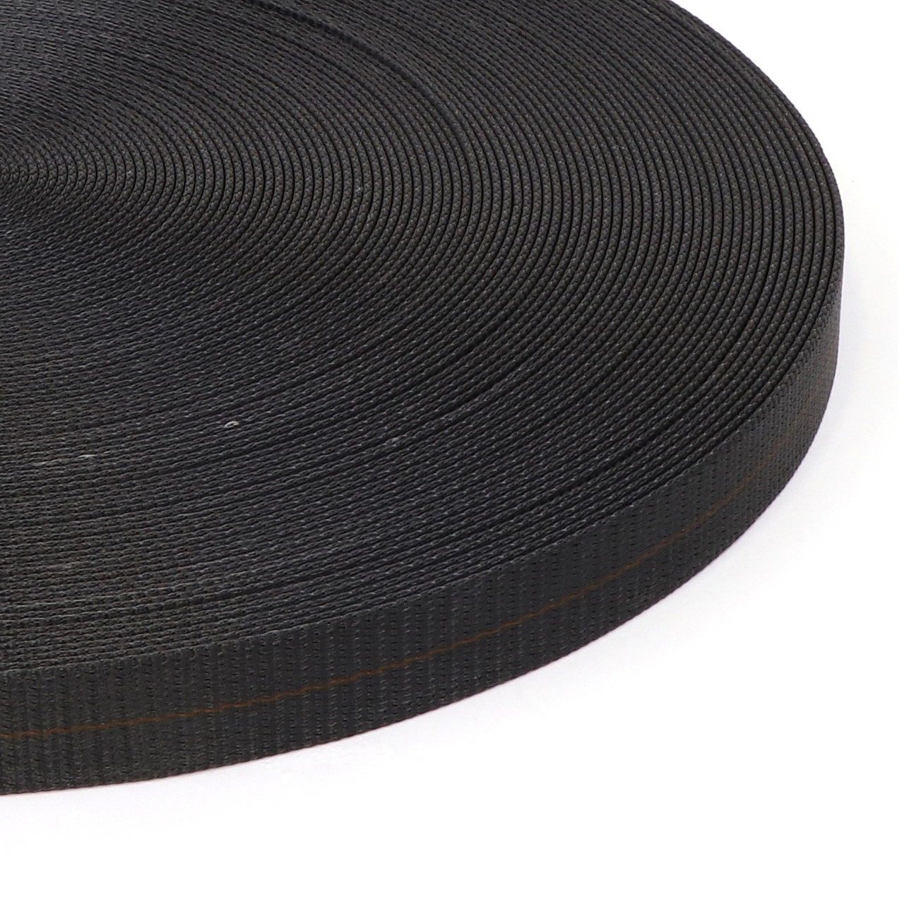 Bulk 1 3/4" Black Polyester Web