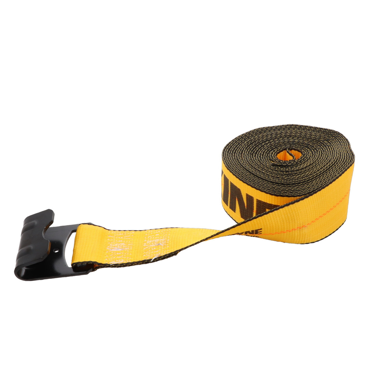 3" by 27' Flat Hook Winch Strap