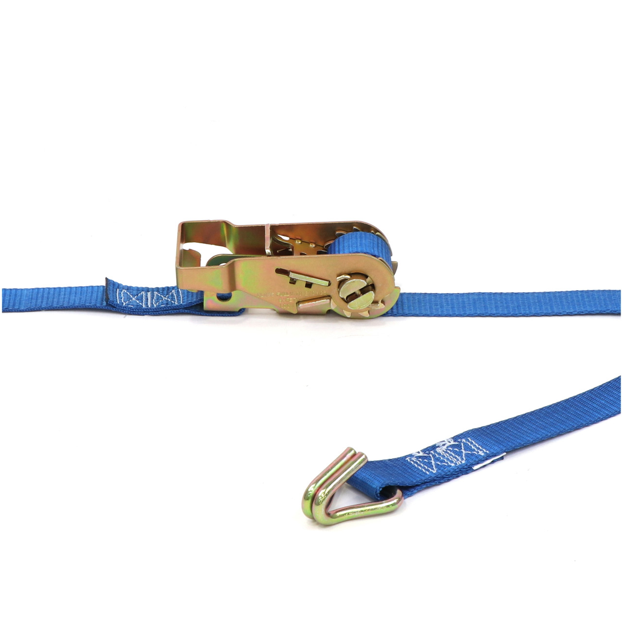 1" by 12' Heavy-Duty Wire Hook Ratchet Utility Strap