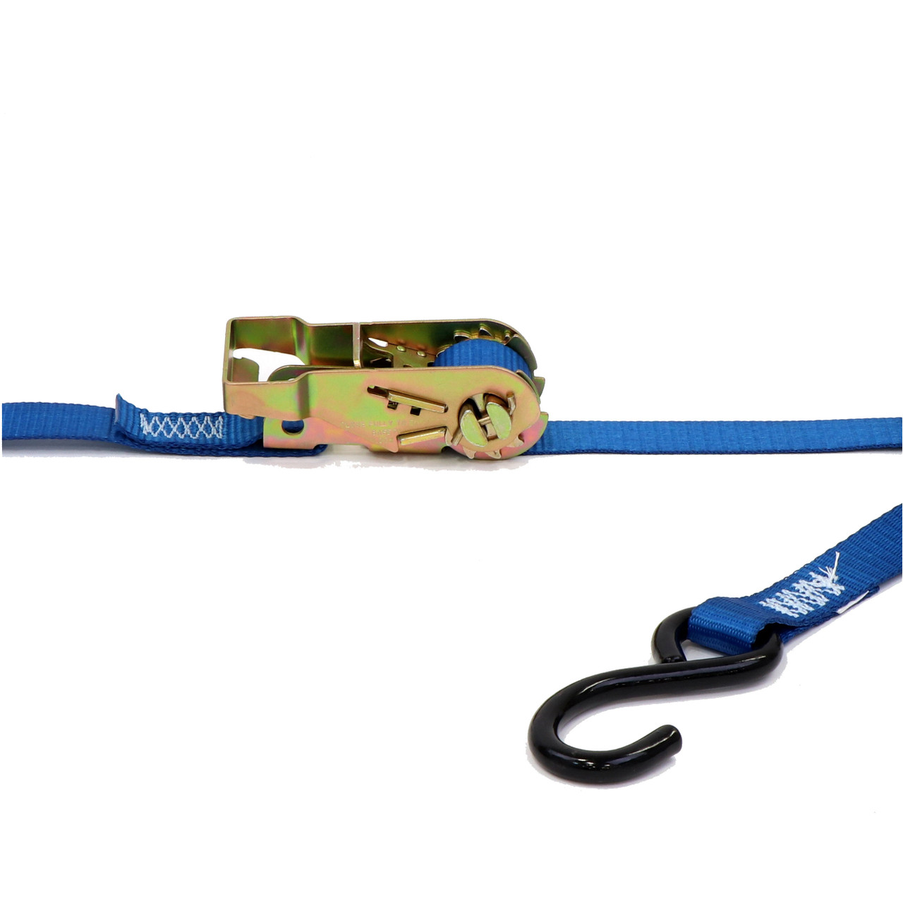 1" by 9' Heavy-Duty S Hook Ratchet Utility Strap