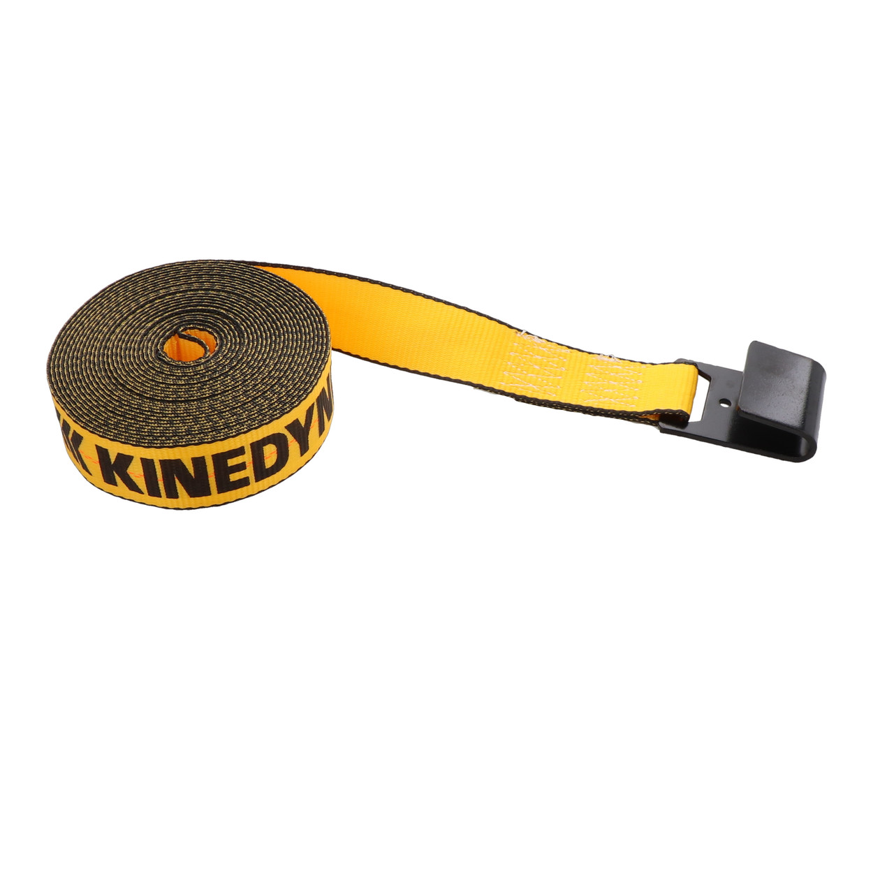 4" by 50' Flat Hook Winch Strap