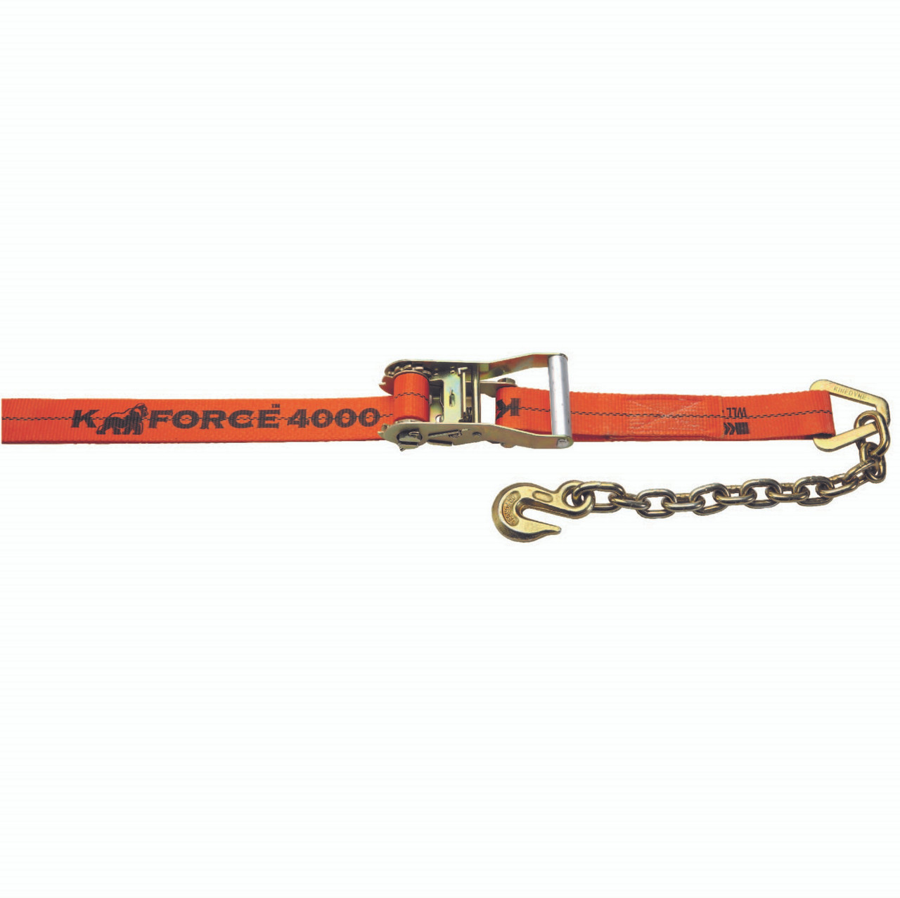 2" by 30' K-FORCE™ Chain Anchor Ratchet Strap