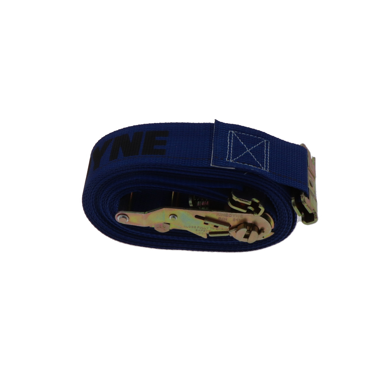 2" by 20' Spring Loaded Logistic Ratchet Strap