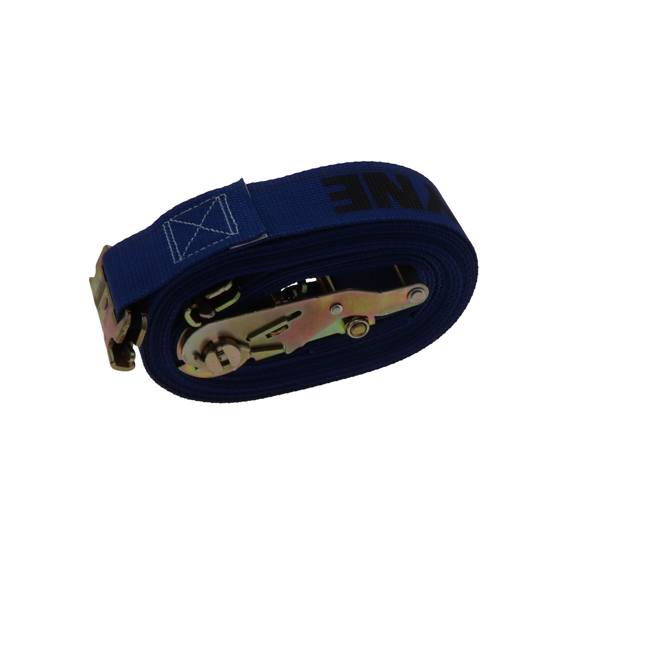 2" by 20' Spring Loaded Logistic Ratchet Strap