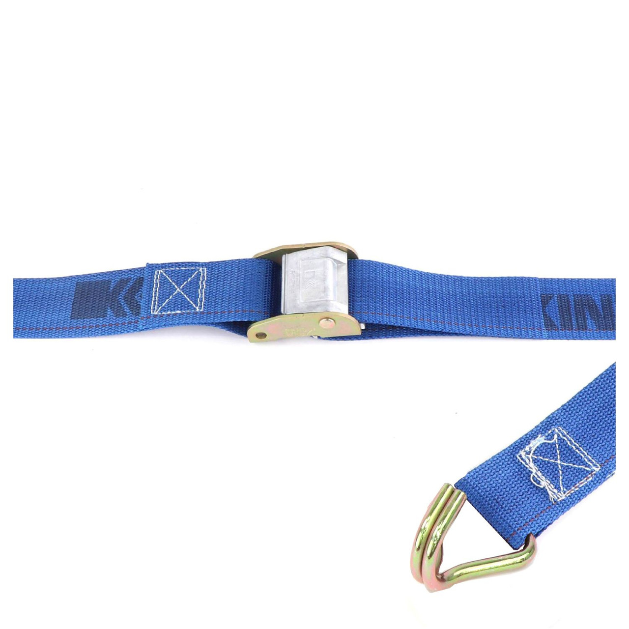 2" by 20' Narrow Wire Hook Logistic Cam Buckle Strap