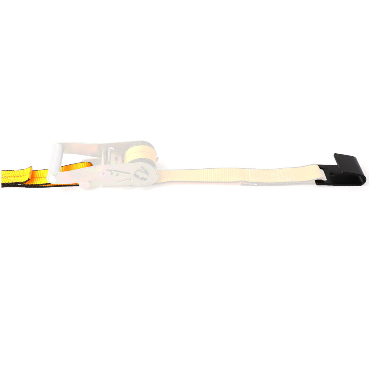 2" Flat Hook Ratchet Strap Replacement Fixed End