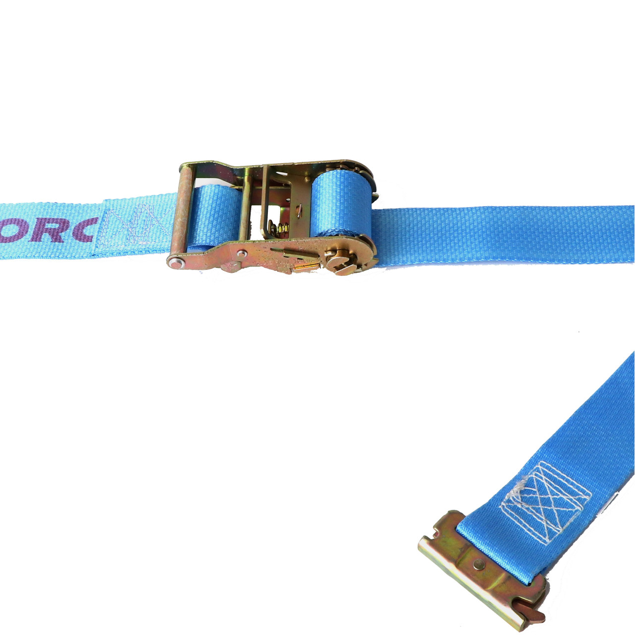 2" by 20' K-FORCE™ Spring Loaded Logistic Ratchet Strap