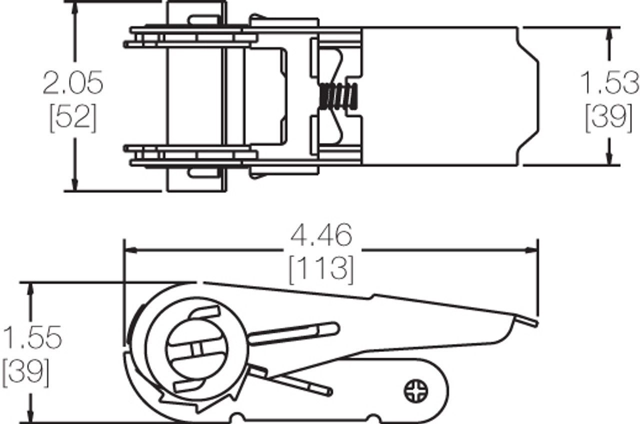 1" Standard Handle Ratchet
