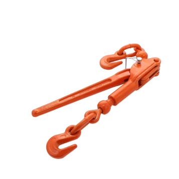 3/8, 2,450 lb, Black/Orange Twisted Polypropylene Rope