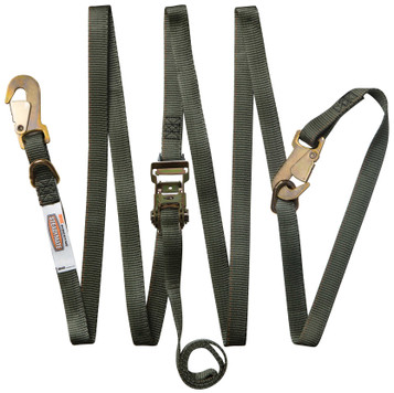 Kinedyne 1" by 14' Gunwale Snap Hook Ratchet Boat Safety Strap 1" Gunwale Boat Strap