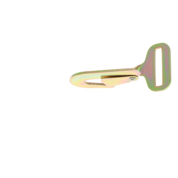 Swivel Snap Hooks: Flat Hook Profile - 1 1/2(38mm) - Gold Finish