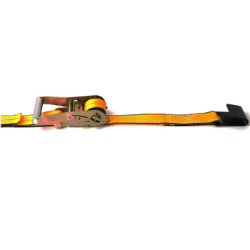 2" by 30' Flat Hook Wide Handle Ratchet Strap