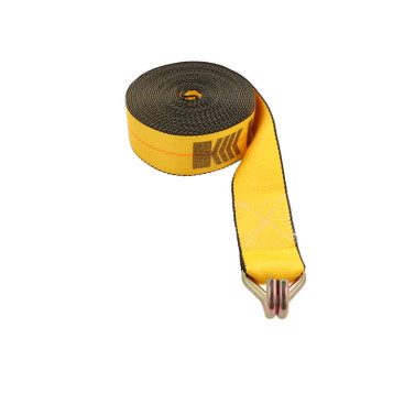 Rod Saver Heavy-Duty Winch Strap Replacement - Yellow - 3 x 25