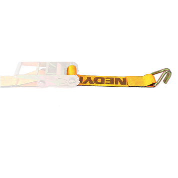 4" by 25' Wire Hook Ratchet Strap Replacement Adjustable End