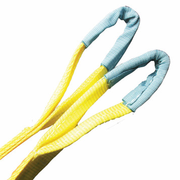 10-Pack 6ft Polyester Lifting Slings – 1-Inch Wide, 6-Foot Tow Straps For Secure Hauling