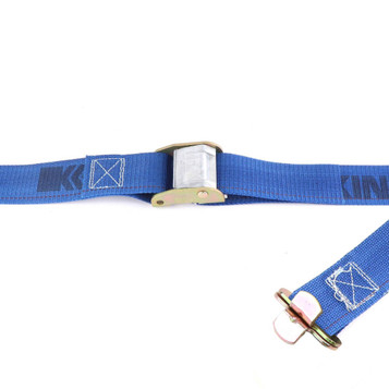 2 x 20' BLUE Ratchet Strap - No Hook