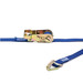 1" by 16' Heavy-Duty Wire Hook & D-Ring Ratchet Utility Strap