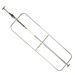 86" - 114" Extra Long Galvanized Square Steel Jack Bar w/ Hoop Set 86" - 114" Extra Long Galvanized Square Steel Jack Bar w/ Hoop Set