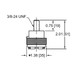 12 Jaw Stud Fitting w/ Thread Stud - 33116 12 Jaw Stud Fitting w/ Thread Stud - 33116