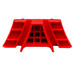 Red Drumclip - Closed Drum Head   Red Drumclip - Closed Drum Head