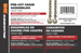 5/16" by 10' Grade 70 Grab Hook Chain Assembly - 1 Per Box 5/16" by 10' Grade 70 Grab Hook Chain Assembly - 1 Per Box
