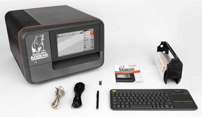 Broncomax Label Printer Bronco KODIAK MAX Industrial Label Printer