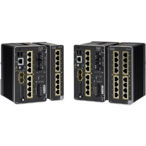 Cisco IE 3300 8-Ports Rugged Industrial Ethernet Switch - Modular 2 SFP Slots