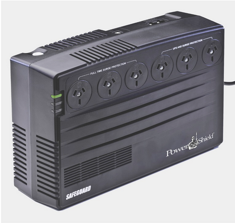 PowerShield SafeGuard 750/450 Line Interactive UPS, 6-Sockets
