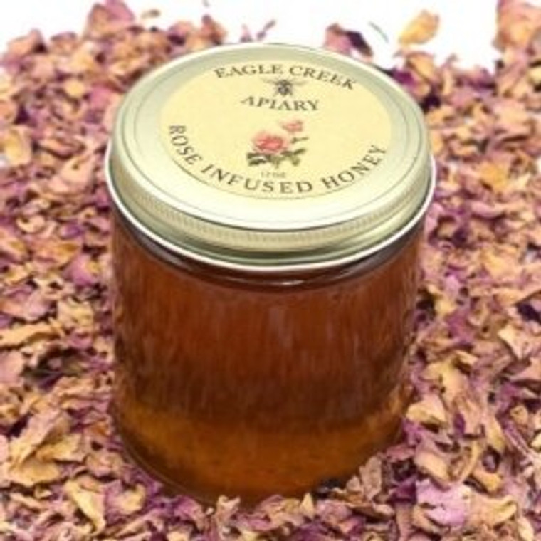 Rose Infused Honey