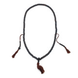 108 Beads Bone Mala Prayer Beads Necklace Bracelet Set
