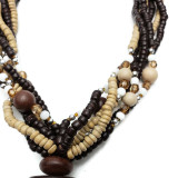Mana Abalone & Coconut Beads Necklace
