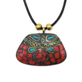 Shanaya Brass Pendant Necklace | Tibetan Bajalia Collection